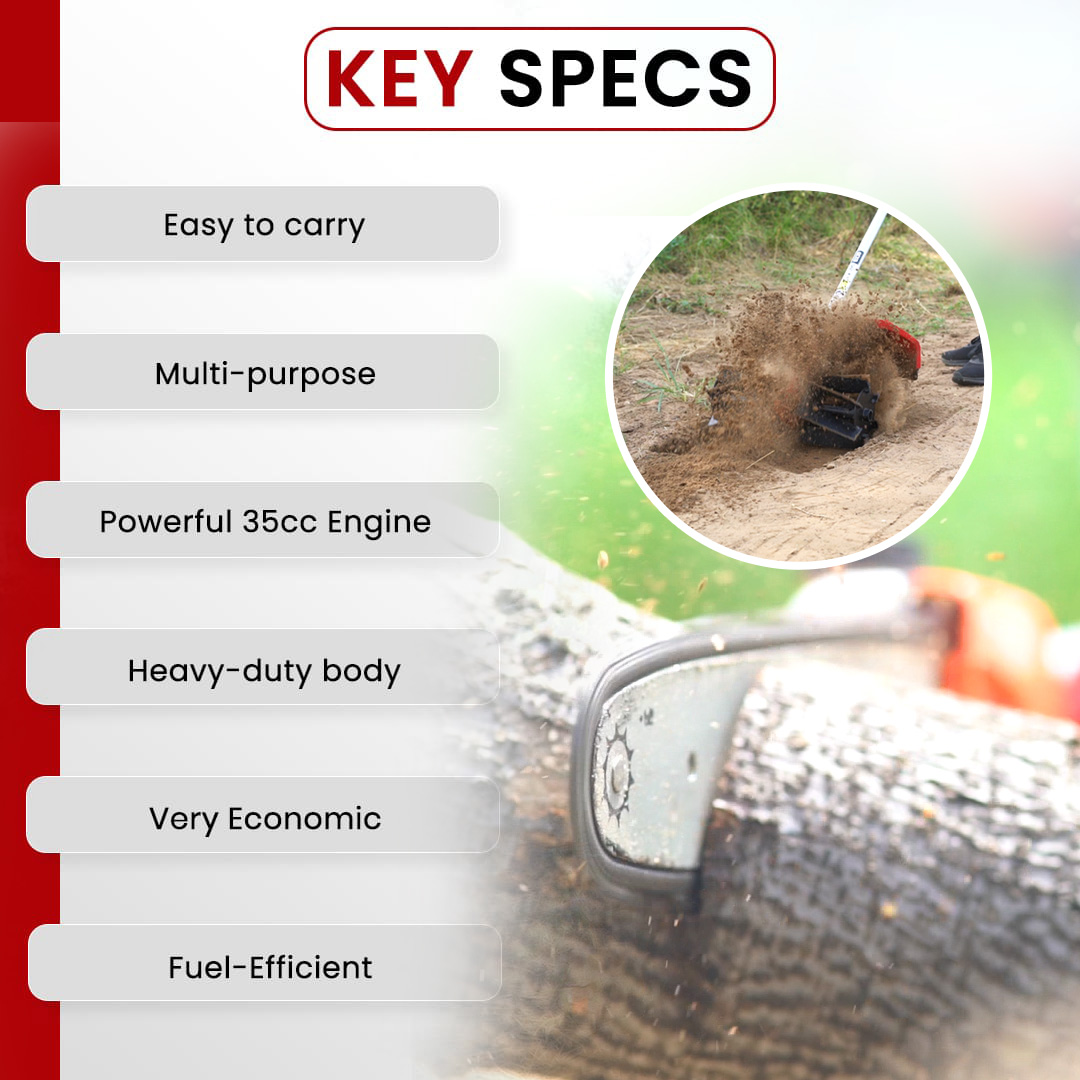 Brush-cutter-with-chainsaw-tiller-attachment