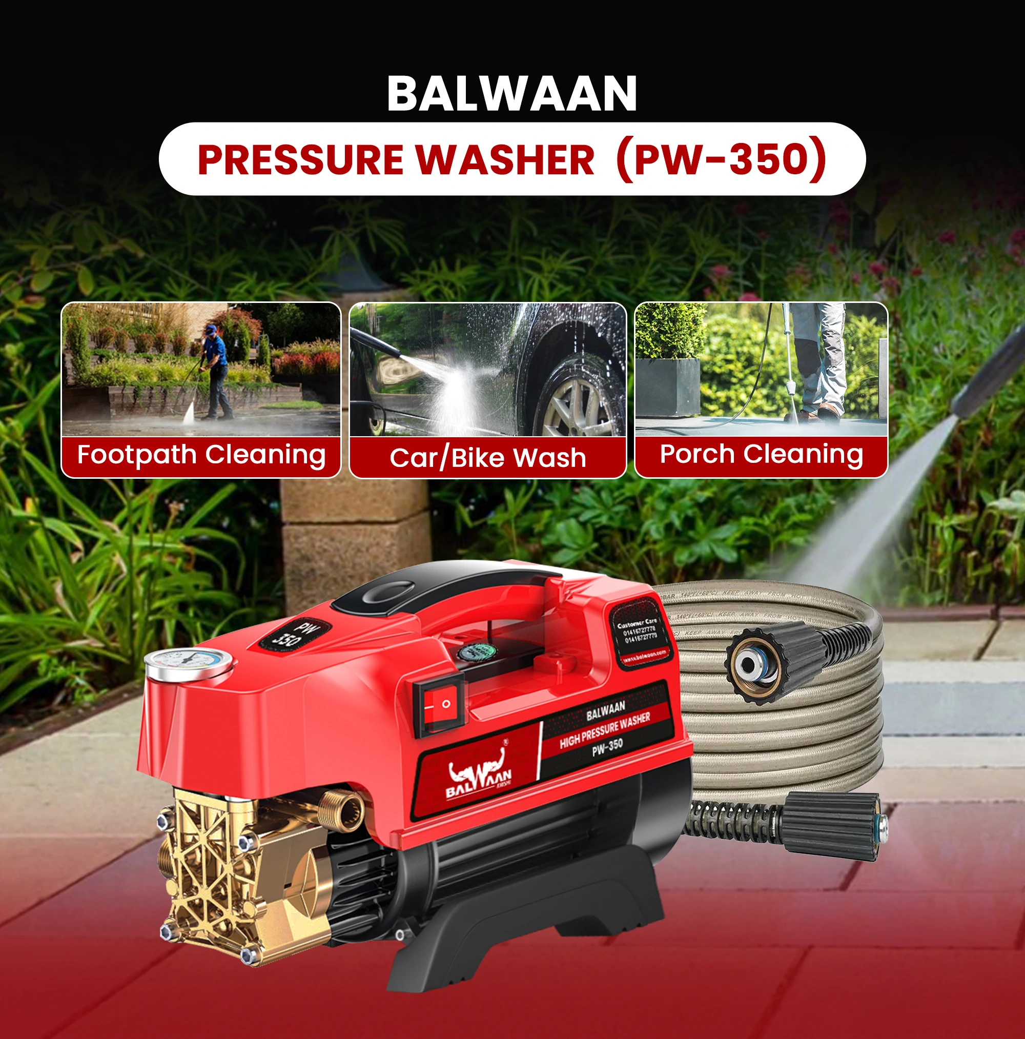 pressure-washer-machine-usage-pw-350