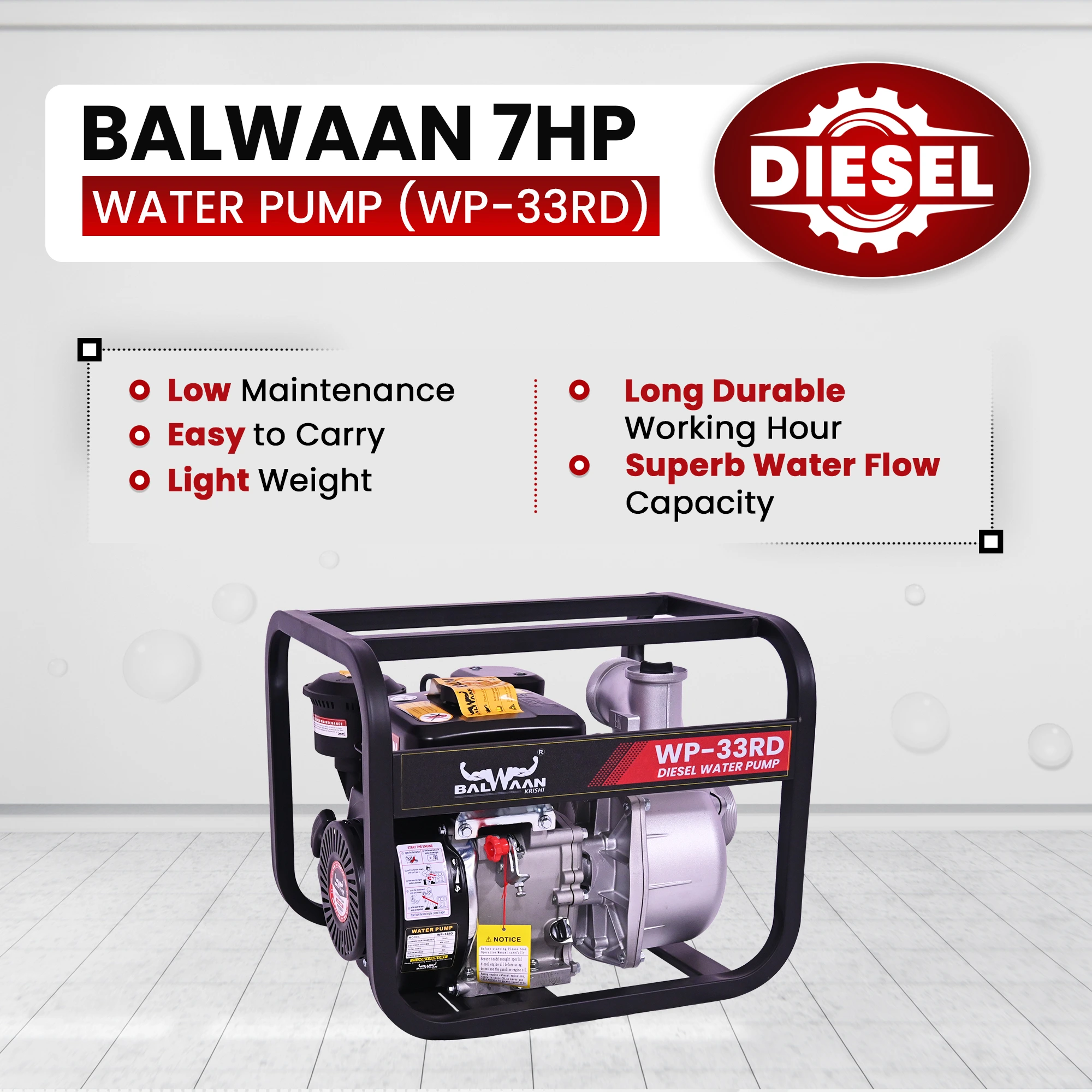 7hp-diesel-water-pump-machine
