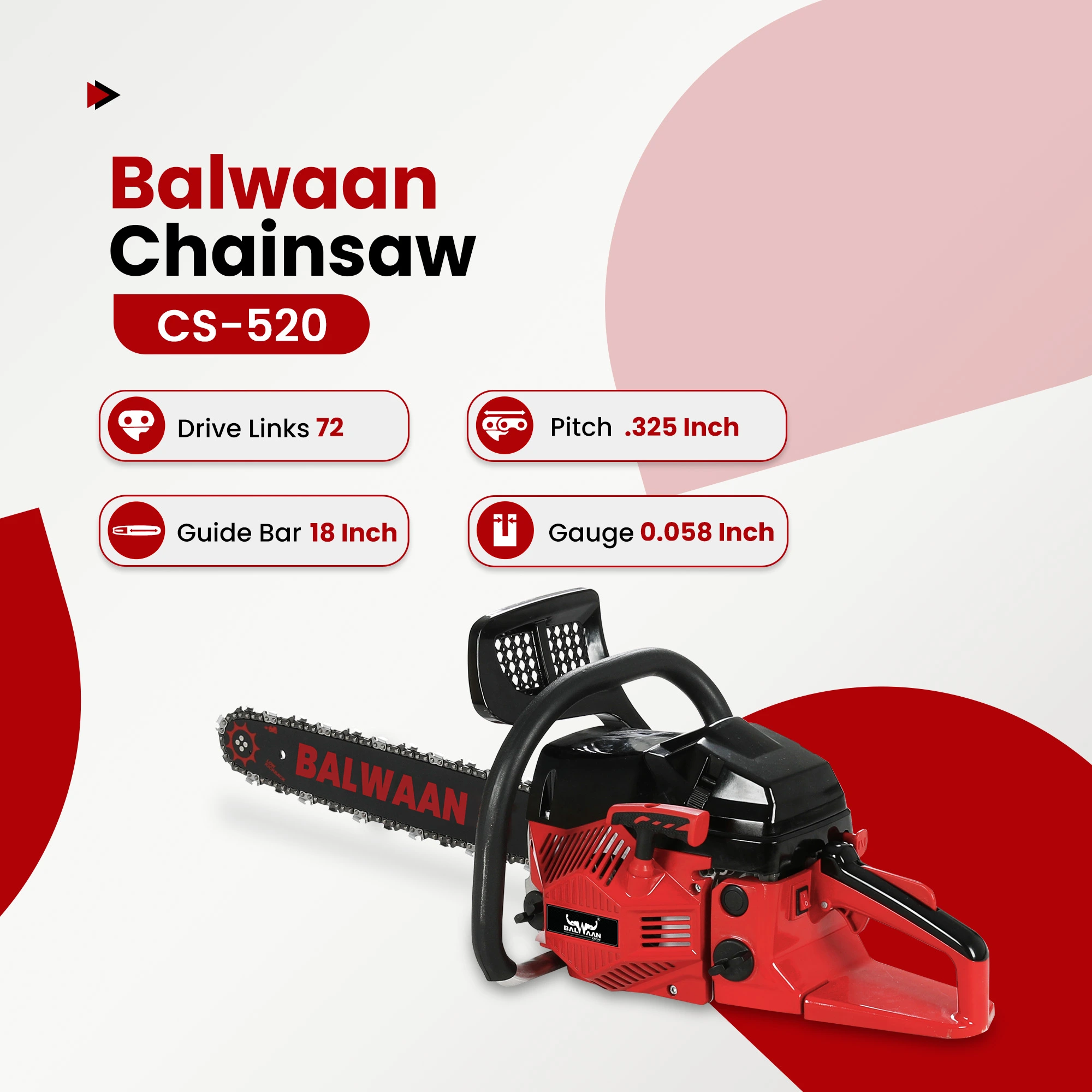 Balwaan-18-inches-chainsaw-machine-cs-520